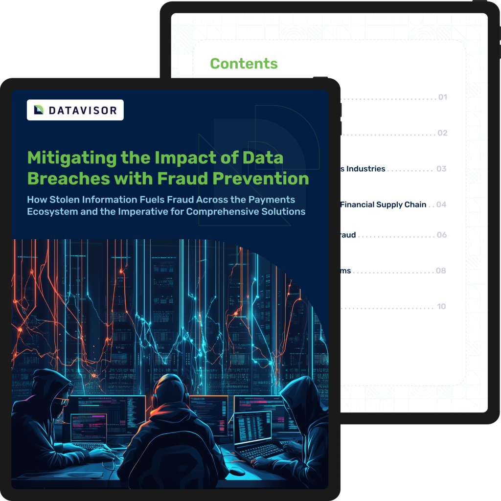 Fraud Prevention for Data Breaches cover and TOC thumbnail