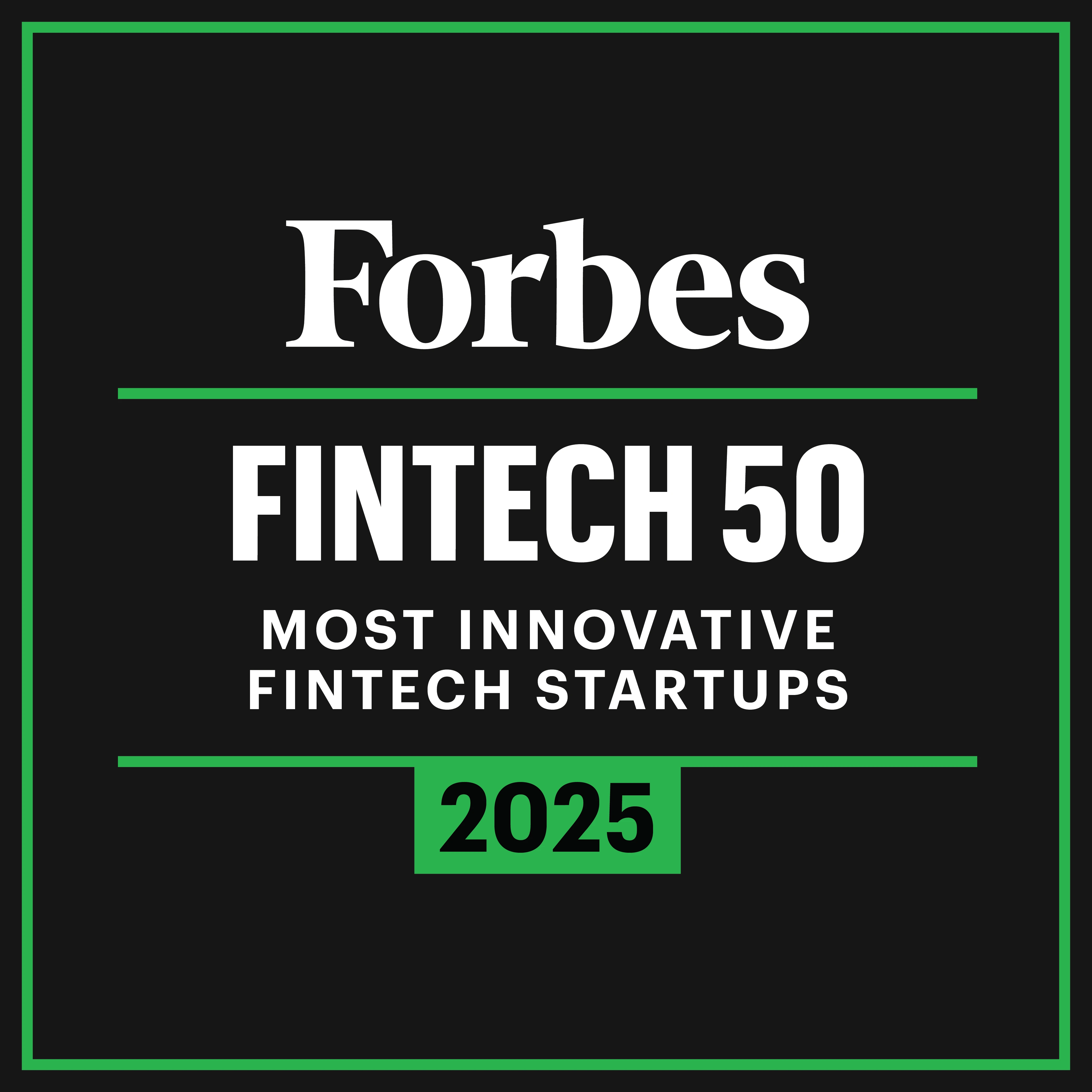 2025-Forbes-Fintech 50-Award Logo